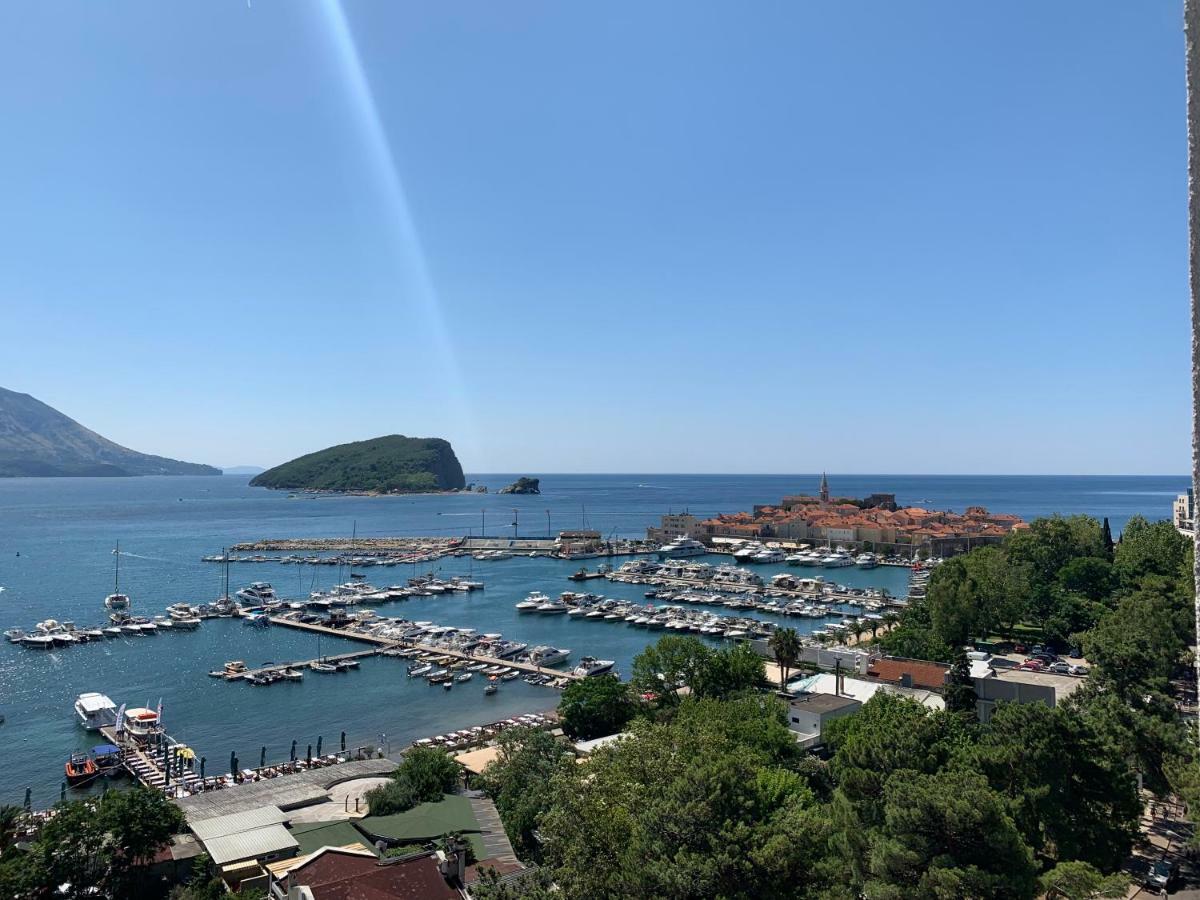 Panoramic Sea View 3-Bedroom Apartment 50 M From The Sea Будва Екстер'єр фото
